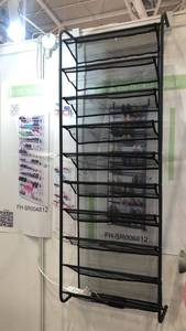 10 Tier Hanging <strong>Shoe</strong> Storage <strong>Rack</strong> <strong>the</strong> Door <strong>Shoe</strong> <strong>Rack</strong> for Closet Pantry Over <strong>the</strong> Door <strong>Shoe</strong> Organizer <strong>Wall</strong> Floating Shelves - Product Image 5