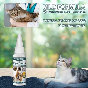 Gocce per la Rimozione delle Macchie Lacrimali per Animali Domestici, Formula Delicata per Cani e Gatti, 1 FL OZ, Prodotto per la Pulizia degli <span class=keywords><strong>Occhi</strong></span> e la Toelettatura di Cani e Gatti - Product Image 4