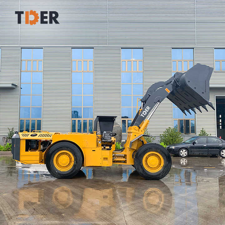 TDER 4 Ton 4t Underground Wheel Loader Front End Loader with 2/2.5m3 ...