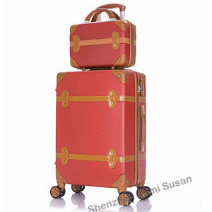 <span class=keywords><strong>Valise</strong></span> de haute qualité vintage antivol pour filles, en ABS bleu, coque rigide, <span class=keywords><strong>4</strong></span> <span class=keywords><strong>roues</strong></span> pivotantes, ensemble de bagages de voyage - Product Image 5