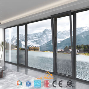 Soundproof Aluminum <b>Window</b> Noise Reduction Double Glazed <b>Window</b> - Product Image 2