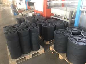 Disco <span class=keywords><strong>Peso</strong></span> in Ghisa Classico e Resistente RUIBO da 20kg per Uso in Palestra, Tutte le Specifiche Disponibili - Product Image 3