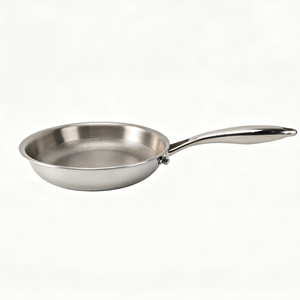 Sartén <span class=keywords><strong>de</strong></span> <span class=keywords><strong>Titanio</strong></span> <span class=keywords><strong>de</strong></span> 3 Capas, Libre <span class=keywords><strong>de</strong></span> PFAS, Apta para Horno <span class=keywords><strong>de</strong></span> Inducción, Saludable, Antiadherente, Marca Privada, Venta al Por Mayor - Product Image 1
