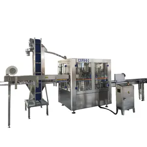 Small Business Automatic Plastic PET Bottle Pure Mineral Drinking Water Liquid Filling Packaging Machine Production Line