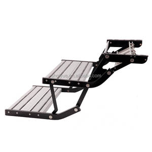 <span class=keywords><strong>Escalier</strong></span> en acier au carbone en aluminium <span class=keywords><strong>pour</strong></span> camping-car argenté 550x230mm <span class=keywords><strong>pour</strong></span> accessoires de <span class=keywords><strong>caravane</strong></span> - Product Image 4