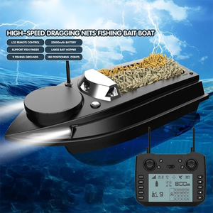 <span class=keywords><strong>Bateau</strong></span> à appâts télécommandé intelligent PELAGIC 500M à vitesse fixe, GPS, détecteur <span class=keywords><strong>de</strong></span> poissons, capacité <span class=keywords><strong>de</strong></span> charge <span class=keywords><strong>de</strong></span> 3 kg, batterie <span class=keywords><strong>de</strong></span> plus <span class=keywords><strong>de</strong></span> 5000 mAh, vitesse maximale <span class=keywords><strong>de</strong></span> 250 m/min, best-seller - Product Image 2