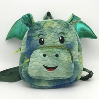 Sac à dos en peluche OEM en forme d'animal, sac d'école pour enfants, sac à dos réaliste en peluche personnalisé en forme de lapin, licorne, dinosaure