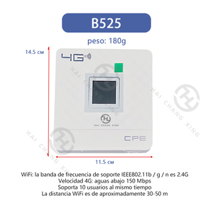 HCX H903 4G Router Inalámbrico 1 puerto lan 4g Módem Wifi MIFIs 150Mbps LTE 3G UMTS Pantalla LCD E5885 - Product Image 4