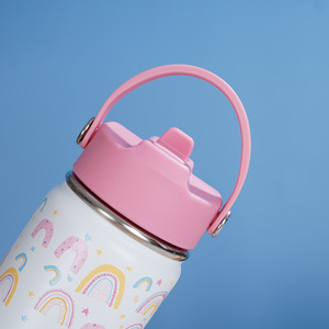 Large Capacity Children's Thermoses Cup Funny Flask Stainless Steel Water <strong>Bottle</strong> Kids with Straw <strong>Baby</strong> Cups <strong>Adult</strong> Kawaii Cups - Product Image 3