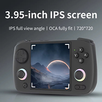 Console de jeu portable RGCubeXX, écran IPS HD de 3,95 pouces, Linux, Wi-Fi, RG35XX H Mini, cadeau, jeux vidéo rétro