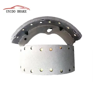 China wholesale good quality OE 97724179 S792 Apply for GMC truck 700P Riveted truck drum brake shoe Set