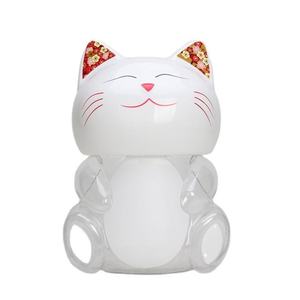 Barril grande con forma de cerdo, gato, vaca, fruta, pudín, gelatina, dulces, con Banco, 1.2L, 2L - Product Image 2