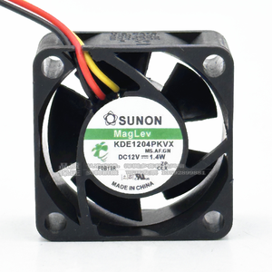 Ventilador ultra silencioso Original SUNON 12V 1.4W <span class=keywords><strong>KDE1204PKVX</strong></span> 4CM 4020 Magfloats - Product Image 2