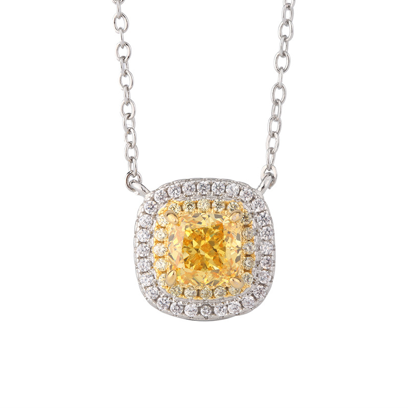 Yellow necklace