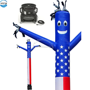 Mini Danseur d'Air Gonflable de 6 pieds en Forme d'Étoiles Décoratives d'Extérieur - Product Image 4