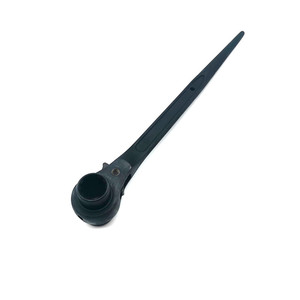Cliquet à double douille de qualité professionnelle 19/24mm, <span class=keywords><strong>clé</strong></span> à cliquet Spud, <span class=keywords><strong>clé</strong></span> d'échafaudage forgée Podger - Product Image 5