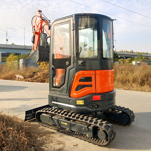 Pengiriman Gratis Excavator EPA 3Ton 4Ton Mesin Kubota Crawler Digger Mini Excavator Pertanian Mini Bagger Dengan Bucket Jempol - Product Image 4