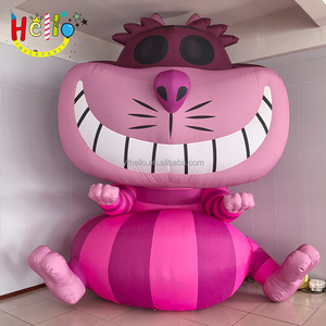 Alice Wonderland Party Decoración Rosa Inflable <span class=keywords><strong>Cheshire</strong></span> Cat - Product Image 1