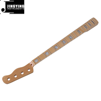 2024 Jingying Music Guitar Necks Series,4 cordes 20 frettes en érable canadien Manche de guitare basse électrique