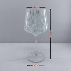 Série de Verres à Vin Rouge Colorés et Gobelets à <span class=keywords><strong>Champagne</strong></span> Personnalisés en Verre Soufflé Main, Style Vintage Médiéval Durable - Product Image 4