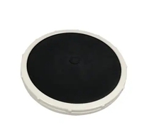 Anti-colmatage 10 pouces EPDM disque d'aération à bulles fines Epdm Membrane disque diffuseur bulle diffuseur Epdm pour le traitement des eaux usées