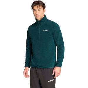 Giacca da Escursionismo in Pile con Mezza Zip Adidas Terrex Multi Essentials per Uomo, Ideale per l'Inverno - Product Image 3
