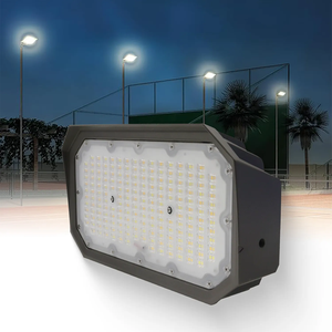 مصباح <span class=keywords><strong>CA</strong></span> US DLC مدرج 30 واط 50 واط واط LED من نوع 3CCT IP65 مصباح خارجي:-أضواء غامرة مثبتة على الحائط مع مصباح ضوئي - Product Image 6