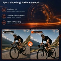 Casque audio sans fil intelligent E900 Sports Hifi avec assistant IA, caméra d'enregistrement 8MP 1080HD, batterie 220mAh, LED, BT 5.4, transfert WiFi, double canal