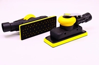Lijadora Orbital de 70x198mm y 3mm con Motor de Paletas Rotativas de 12000 RPM, Compatible con Aspiración Central y Accesorio de Gancho y Bucle para Carrocería Automotriz y Trabajos en Madera