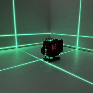 Décoration intérieure, 4 points d'éclairage, 16 lignes, 360 degrés, avec trépied, niveau laser automatique à ligne verte Li-ion - Product Image 4