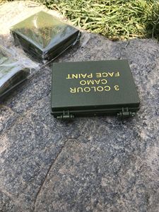 Vườn dặm có thể giặt Woodland ngụy trang màu xanh lá cây mặt sơn cơ thể nghệ thuật Nguồn cung cấp cho săn bắn và che giấu - Product Image 6