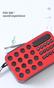 Factory Solar Charging Portable Pocket Radio TG2301S 210g 127x34x71mm 1000mAh FM AM <b>Flashlight</b> for Outdoor Camping - Product Image 4