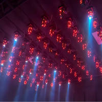 Lumière à matrice de pixels 3D en forme de maïs, faisceau lumineux WS2812 TTL programmable, lumière à pixels RGB verticale pour la décoration de plafond de boîte de nuit ou de bar