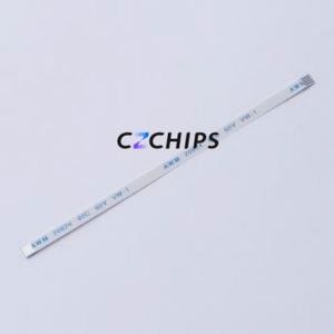 FC-0.5B-6P-100mm FFC Cable (Flexible Flat Cable) P=0.5mm Connector 6P 0.5mm 0.3mm Non-Inverting - Product Image 1