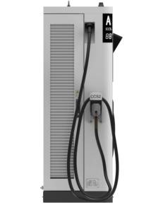 NUEVA Estación de Carga Rápida para Vehículos Eléctricos de 60KW con Doble Conector DC, CCS1, CCS2, CHAdeMO, Certificación <span class=keywords><strong>TUV</strong></span> <span class=keywords><strong>SUD</strong></span>, IP54 - Product Image 5