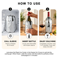 Refroidisseur de bouteille de vin Cheerfast Accessories, produit parfait pour refroidir le vin rouge