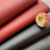 DERFLEX Cuir artificiel gaufré de haute qualité en gros, résistant aux plis, en PU et PVC, matière textile