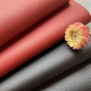 Wholesale Wrinkle Resistant PU PVC Leather Fabric material