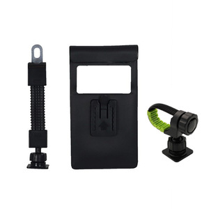 Nouveau sac de vélo imperméable avec support rotatif pour téléphone tactile, fixation sur guidon de moto, rétroviseur - Product Image 2
