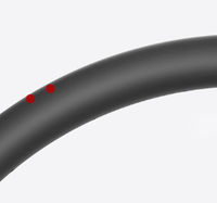 Jante de Vélo de Route en Fibre de Carbone 700c, Frein à Disque ou Frein V, Hauteurs de Profil 38mm 50mm 60mm, 20 ou 24 Trous