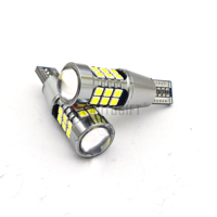Bombillas LED T15 W16W WY16W T10 3030 27SMD Canbus Sin Error, Luz de Reversa para Auto, Luz de Freno Trasera, Súper Brillante, Blanca, 12-24V