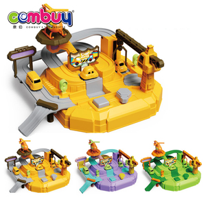 Jouet éducatif en plastique pour enfants de 2 à 7 ans, <span class=keywords><strong>jeu</strong></span> de piste de train, aventure sur <span class=keywords><strong>rail</strong></span> - Product Image 2