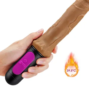 Heating Realistic Dildo Vibrator for Woman 10 speed bend Soft huge dildo Penis G Spot Vagina anus Masturbator Sex Toy machine
