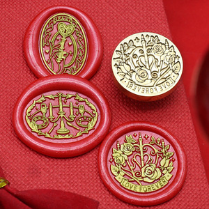 Sello de Cera con Diseño de San Valentín, Serie Día de San Valentín, <span class=keywords><strong>Precio</strong></span> de Fábrica - Product Image 3