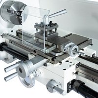 Nouveau tour de banc horizontal CTMACH 250x750mm à vitesse variable 220V, mini-tour de haute qualité avec alésage de broche de 26mm, usage léger, garantie 1,5 an