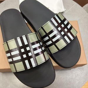 Zapatos Slip-on de Moda Primavera/Verano, Diseño Lujoso con Patrón a Cuadros, Suela Suave, Transpirables, Cómodos, Ligeros, Suela Gruesa - Product Image 4