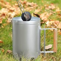 Allume-feu pour barbecue d'extérieur en gros, allume-feu pour feu de joie, allume-feu pour foyer, allume-feu en acier galvanisé, outil de barbecue pour la cuisson