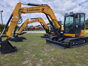 9 tonnes LiuZhou 909ECR pelle sur chenilles pour le jardinage - Product Image 6