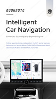 DUDUAUTO DUDU7 Android 13 10,1 pouces Système de navigation automobile intelligent Contrôle vocal de la voiture Système de navigation automobile sans fil Car-play Android Auto Wifi BT