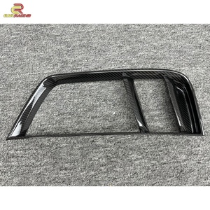 Rejillas de Ventilación Traseras Decorativas de Fibra de Carbono Seca para Audi R8 2016-2018, Rejilla de Ventilación de Aire Trasera de Carbono, Accesorios para Automóviles - Product Image 4